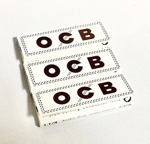  free shipping OCB white regular size thickness . to coil ... stock disposal to coil person. practice ... also . head office 3 piece together. price 