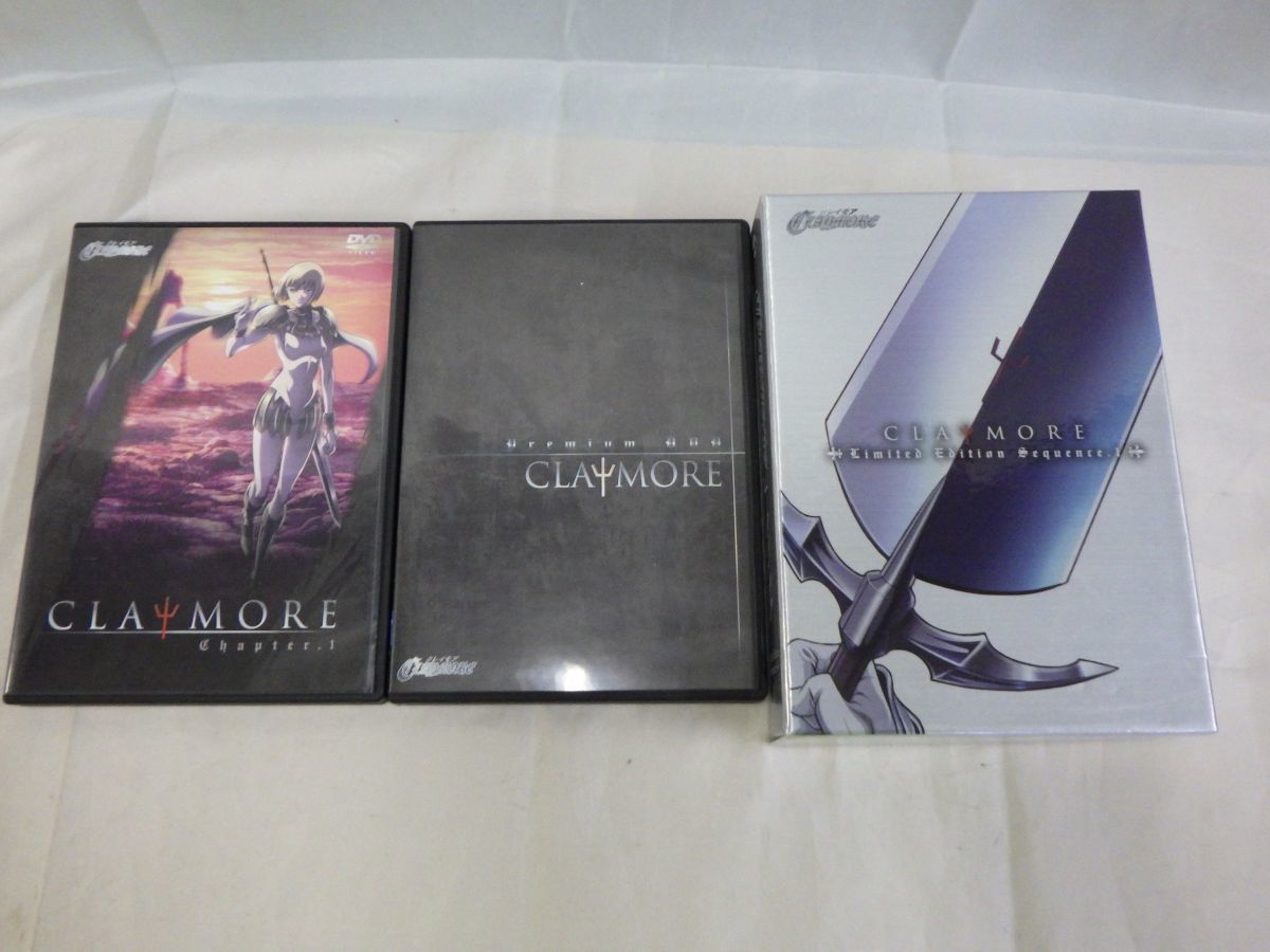 限定販売】 CLAYMORE Limited Edition Sequence.DVD 全巻