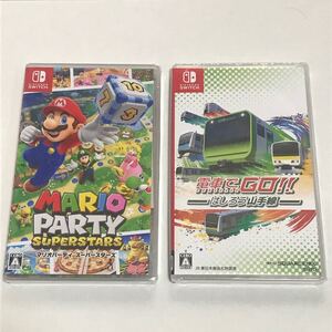 【新品】マリオパーティ スーパースターズ 電車でGO! ! はしろう山手線 2点セット(まとめて)Switch