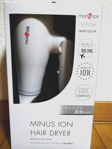 mod's 海外兼用マイナスイオンヘアードライヤー hair MHD-1232
