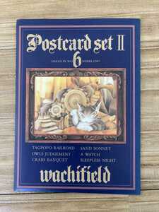 わちふぃーるど　猫のダヤン 昔のデザイン大判ポストカード　セット　No.2　絵葉書ハガキ　6枚入り