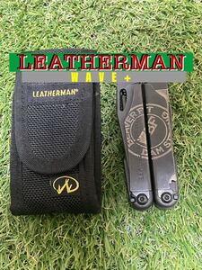 LEATHERMAN WAVE+ Black #002 専用ナイロン製シース付 レザーマン マルチツール マルチプライヤー