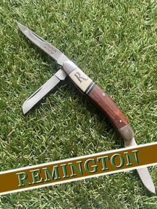 REMINGTON #005 Folding Knife 木製ハンドル　３枚刃　レミントン　フォールディングナイフ