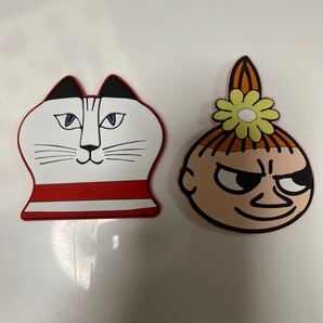 雑誌付録 ダイカットミラー ミニ鏡 手鏡 リサラーソン 猫 ネコ ねこ ムーミン MOOMIN リトルミイ キャラクター