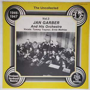 良盤屋 J-2132◆ＬP◆-Jazz US盤；ＨＵＫ－２０４　ヤン・ガーバ　 Jan Garber And His Orchestra Vol. 3 1946-1947　送料480