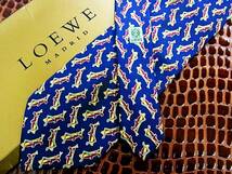 ◆E2911N◆在庫処分SALE◆【ＬＯＥＷＥ】ロエベのネクタイ_画像1