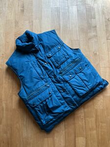 [ редкость ]Eddie Bauer Eddie Bauer down рыболовный жилет wi мужской M* мужской S Vintage 