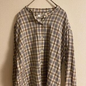 ニコアンド チェックシャツ