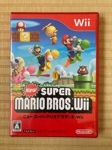 ニンテンドー Wiiソフト NewスーパーマリオブラザーズWii