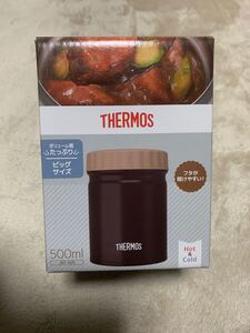 THERMOS 真空断熱 スープジャー ブラック500ml 未使用
