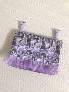 鬼滅の刃 ハンドメイド 移動ポケット しのぶパープル1