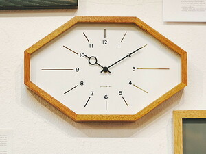 電波時計 掛け時計 ウォールクロック ホワイト ８角形 時計 おしゃれ 北欧 人気 アナログ レトロ