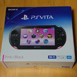 ほぼ未使用~新品同様 PSVita PCH-2000 ピンク ブラック PlayStation Vita 本体 美品