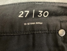 即決 G-STAR RAW ジースターロウ クロップド丈 コットンパンツ 綿パンツ メンズ W27 ウエスト約78cm Mサイズ相当_画像7