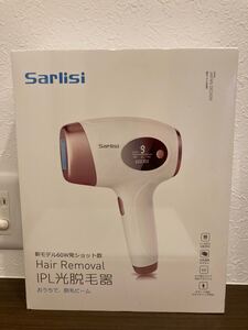 【未開封品】Sarlisi ipl光脱毛器 (ホワイト/ゴールド)