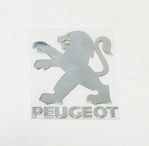1 including carriage 3D aluminium Peugeot ro litter ni emblem 1012