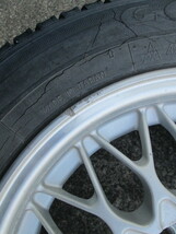 BBS　14インチ　4穴　114.3　H2HT45 OFF＋45　6J　1本　アルミホイール　旧車 RG083_画像9