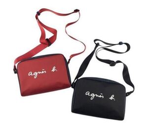 新品☆agnes b.(アニエスベー)ロゴ入りショルダーバッグ☆