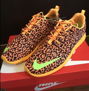 新品 28.5cm US10.5 NIKE ROSHERUN FB 580573-838 LEOPARD ROSHE RUN ローシラン レオパード