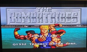 【動作確認済】TECNOSJAPAN コンバットライブス スーパーファミコン版