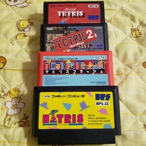 【動作確認済】BPS テトリス コンプリート4本セット! ファミコン版