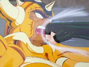  cell picture Saint Seiya Gold Saint yellow gold .... cow seat taulas. Aldebaran higashi . animation car rice field regular beautiful saint seiya anime cel