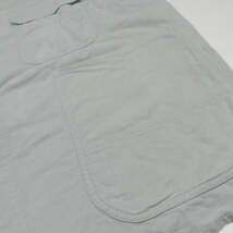 gourmet jeans グルメジーンズ 日本製 COVERALLS 40'S コットンフランネル カバーオール GR-BL 003 ミントグレー ジャケット mc67767_画像9