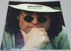 ７インチ■JOHN LENNON / BORROWED TIME■PROMO/US盤/821 204-7 DJ■ボロウド・タイム　プロモ盤 　シングル/EP