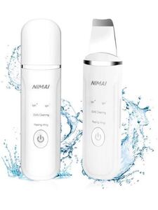 ウォーターピーリング 美顔器 ピーリング 美顔器 美容 EMSマッサージ 防水 ブラックヘッドの除去 イオン導入 イオン導出 USB充電式 日本語