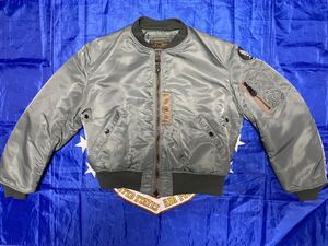 made in USA 中古美品　USFA MA-1 P.S CLOTHING社製　フライトジャケット　medium