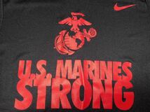 新品未使用タグ付き　made in USA USMC/NIKEコラボTシャツ　ブラック　Mサイズ　②_画像2