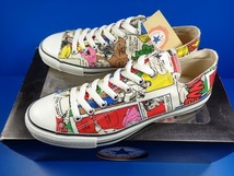 10237■新品 箱付き CONVERSE ALLSTAR LO COMIC コンバース オールスター コミック ロー 漫画 27 cm 81/2 ビンテージ_画像1