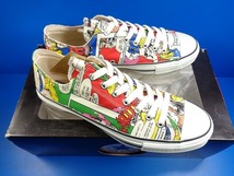 10237■新品 箱付き CONVERSE ALLSTAR LO COMIC コンバース オールスター コミック ロー 漫画 27 cm 81/2 ビンテージ_画像2