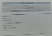 GT-R NISMO　(4BA-R35)　車体カタログ　2019年8月　GT-Rニスモ　GT-R nismo　古本・即決・送料無料　管理№4030R_画像5