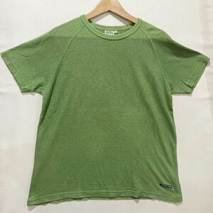 美品! メール便可! A HOPE HEMP (ア ホープ ヘンプ) 麻 Tシャツ (M) GREEN | Mens メンズ グリーン アウトドア フェス