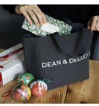  ☆☆DEAN & DELUCA ディーン アンド デルーカ チャリティートートバッグ 2021☆☆ 【ストーングレー　Sサイズ】【手提袋付】新品　未開封_画像4