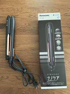 ストレートヘアアイロン ナノケア ナノイー ブラック