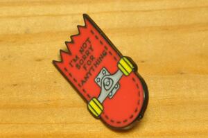 USA インポート Pins Badge ピンズ ピンバッジ ラペルピン 画鋲 スケボー SK8 稲妻 イナズマ アメリカ 176