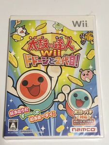 Wii 太鼓の達人 ドドーンと2代目 未開封 破れあり