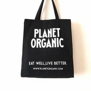 ☆ロンドン発☆PLANET ORGANIC プラネットオーガニック トートバッグ　エコバック　男女兼用