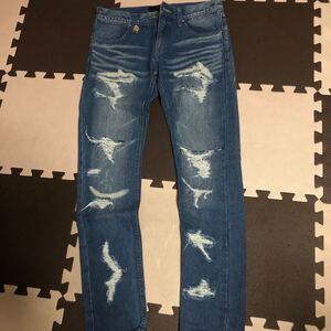 rady デニムパンツ ダメージデニム