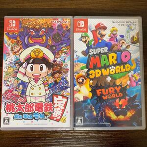 桃太郎電鉄 スーパーマリオ 3Dワールド + フューリーワールド 新品未開封 ニンテンドースイッチ ソフト