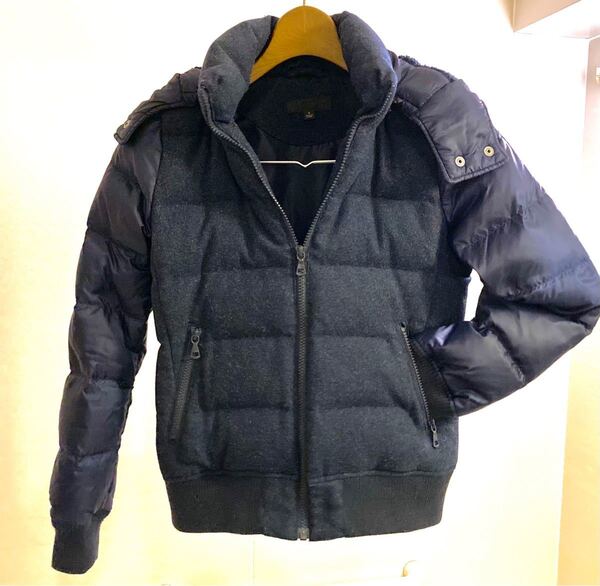 美品★UNIQLOユニクロ ハイブリッドダウンパーカー ダウンジャケット ダウンジャンパー ダウンブルゾン ダウンアウター