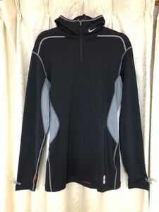 NIKE 防寒インナー パーカー L HYPERWARM DRI-FIT MAX防風 アンダーシャツ ナイキ 冬