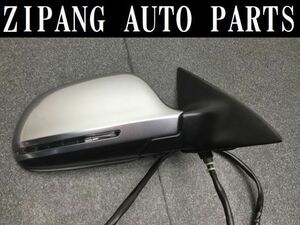 AU037 4E S8 5.2 quattro right door mirror automatic type / turn signal / wellcome lamp attaching * operation OK 0 * prompt decision *