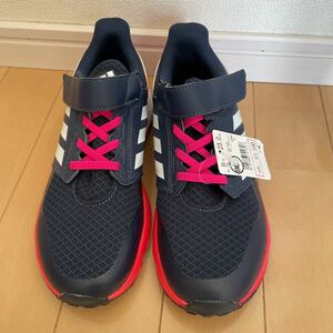  новый товар adidas Adidas спортивные туфли темно-синий цвет × розовый 23cm спортивная обувь стоимость доставки 510 иен ~
