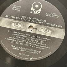 【LP】Chinese Eyes / Pete Townshend 【輸入盤】【チャイニーズ・アイズ／ピート・タウンゼンド】_画像7