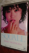 『SQUALL』/松田聖子/1980/デビュー・アルバムと、『音声多重ベスト4』の、カセットテープ2本_画像2