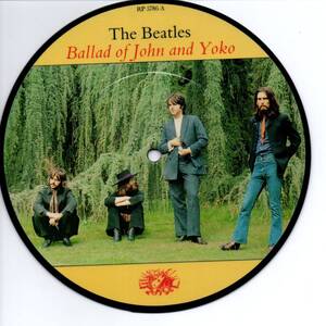 Beatles 「Ballad of John And Yoko/ Old Brown Shoe」 ピクチャー盤EPレコード