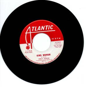 Percy Sledge 「Kind Woman/ Woman Of The Night」 米国盤EPレコード 